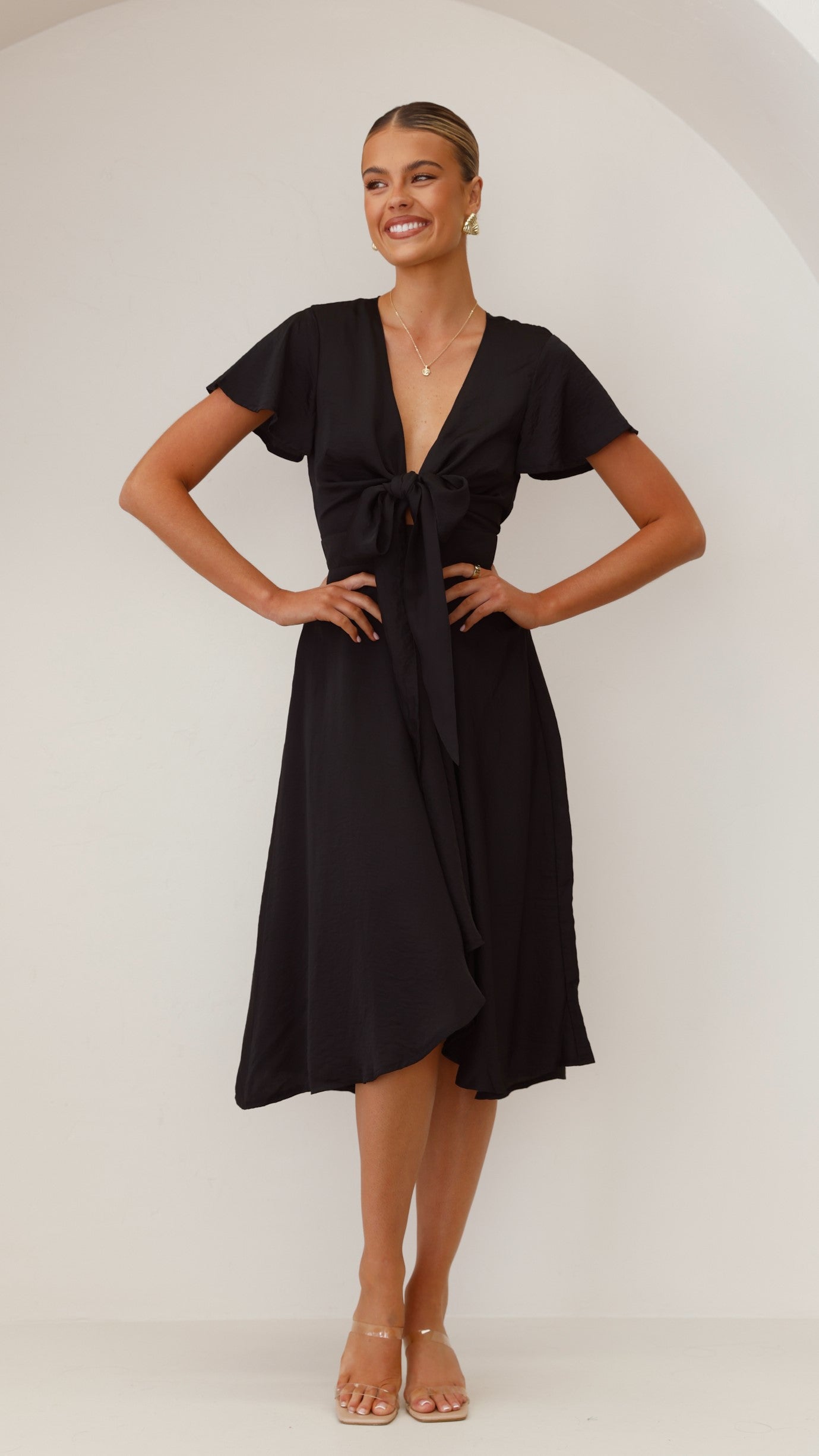 Sunny Daze Dress - Black - Billy J