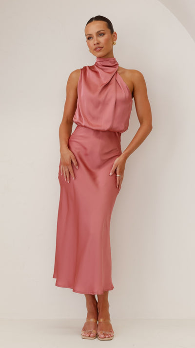 Load image into Gallery viewer, Esther Maxi Dress - Baked Rose - Billy J
