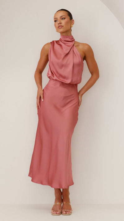 Load image into Gallery viewer, Esther Maxi Dress - Baked Rose - Billy J
