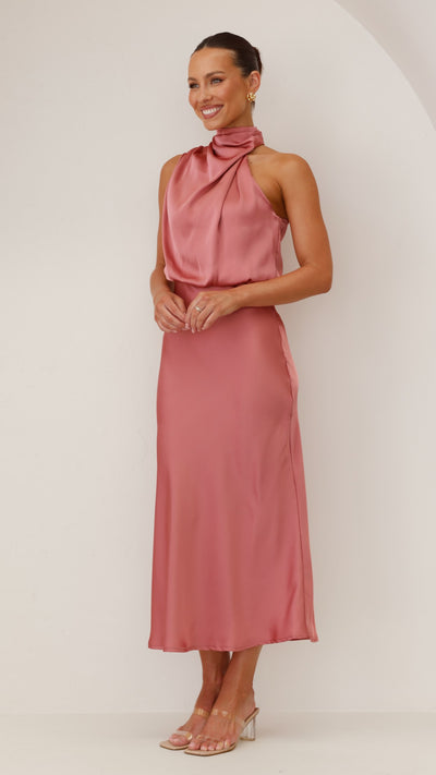 Load image into Gallery viewer, Esther Maxi Dress - Baked Rose - Billy J
