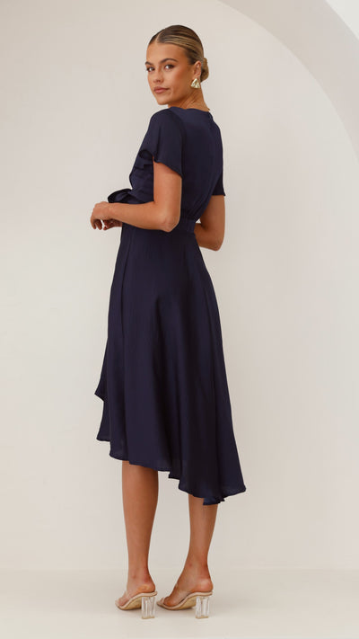 Load image into Gallery viewer, Sunny Daze Dress - Navy - Billy J
