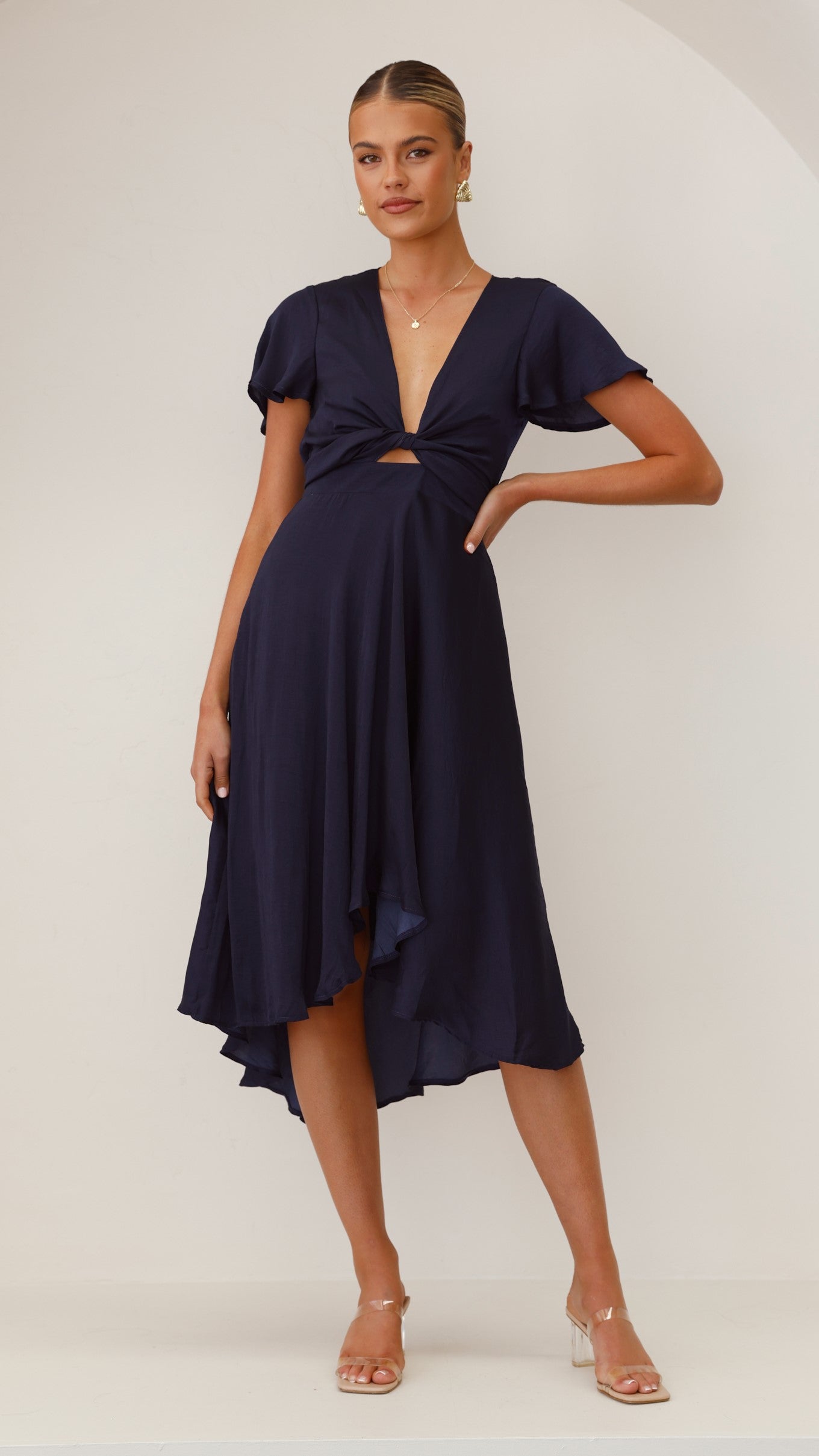 Sunny Daze Dress - Navy - Billy J