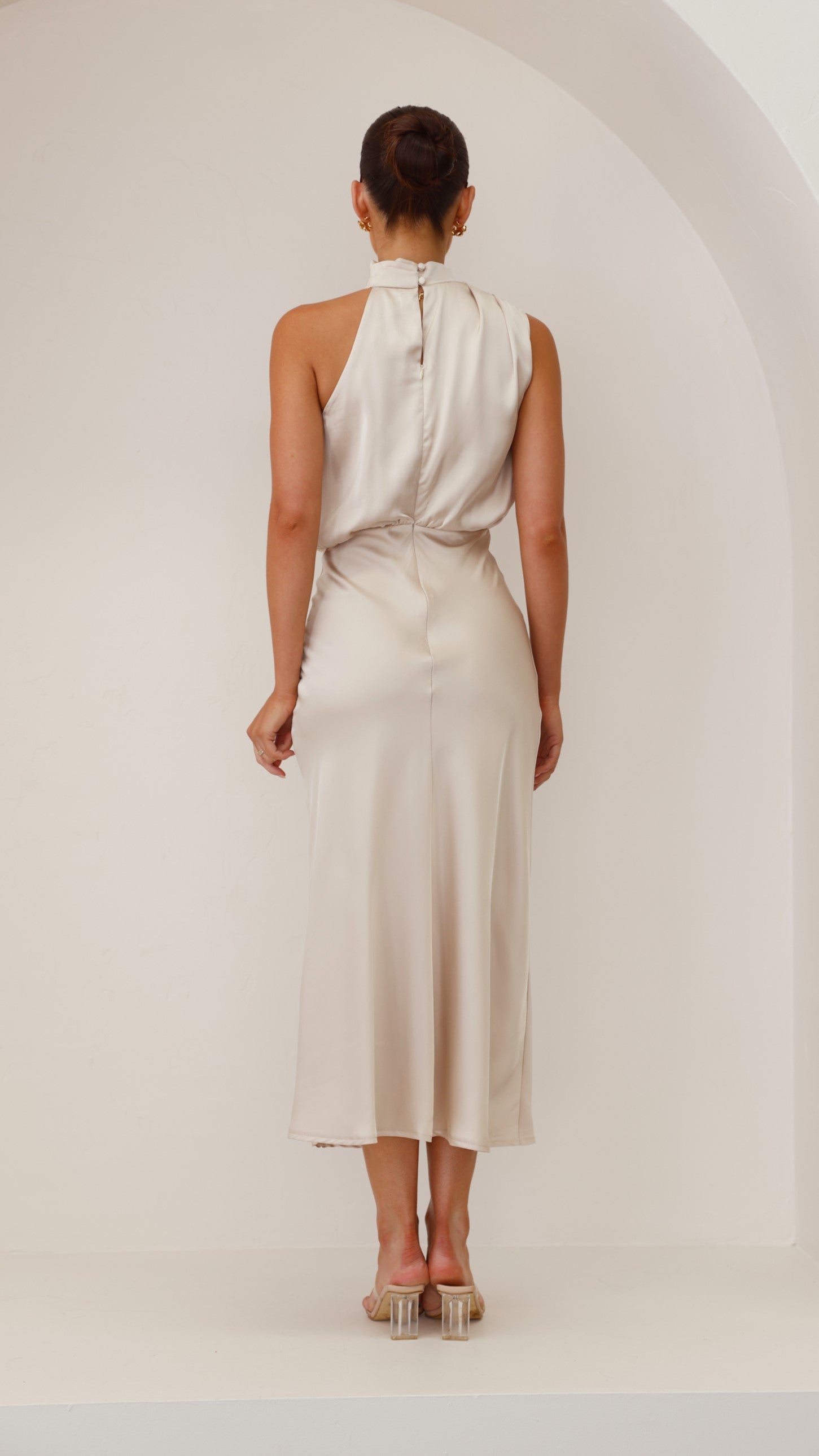 Esther Maxi Dress - Champagne - Billy J