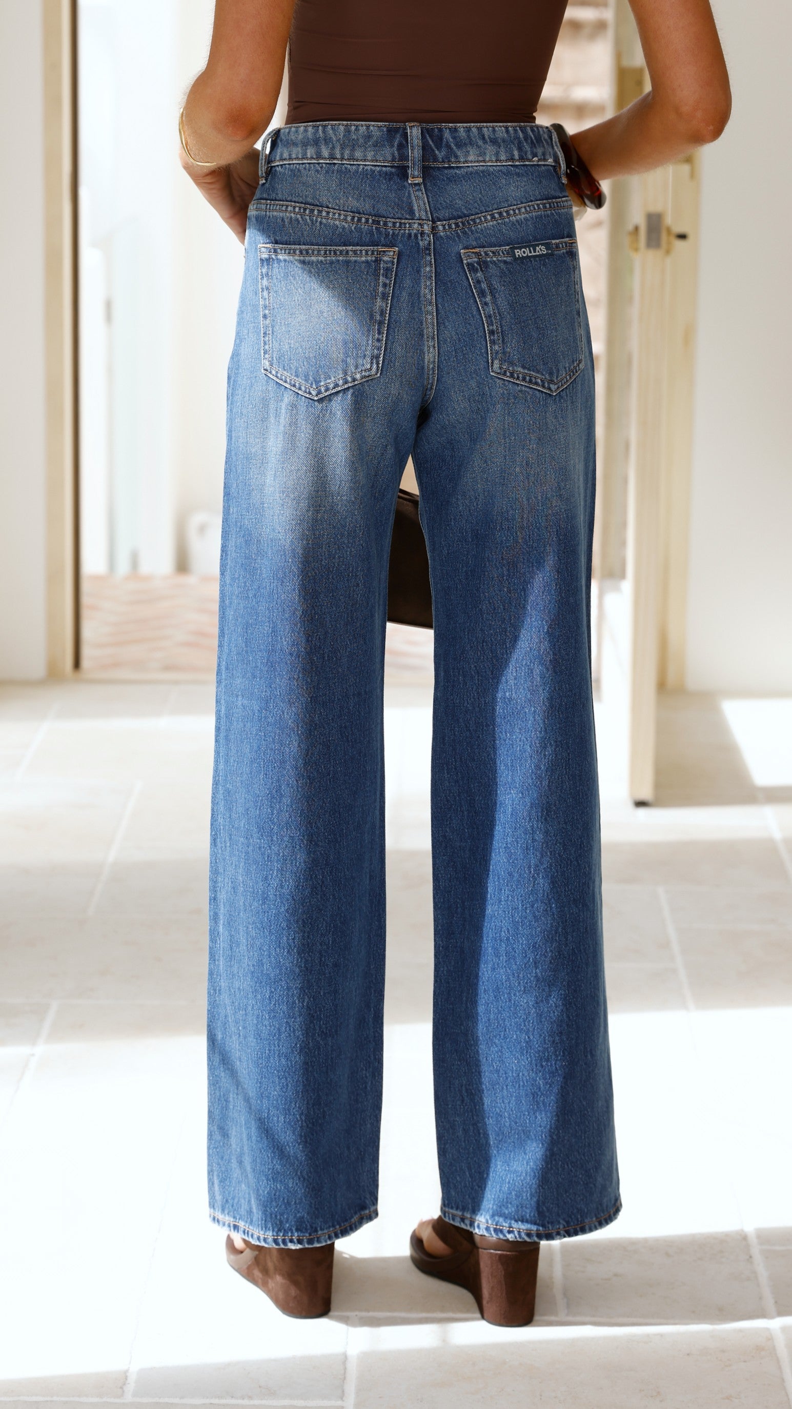 Rollas Kate Baggy Jean - Paris Texas - Billy J