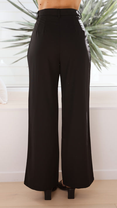 Load image into Gallery viewer, Lahayla Pants - Black - Billy J
