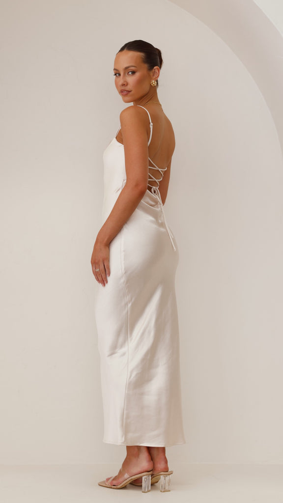 Keira Maxi Dress - Champagne - Billy J