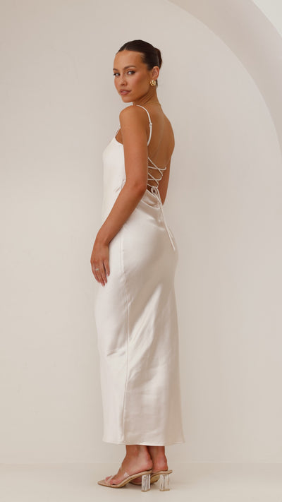 Load image into Gallery viewer, Keira Maxi Dress - Champagne - Billy J
