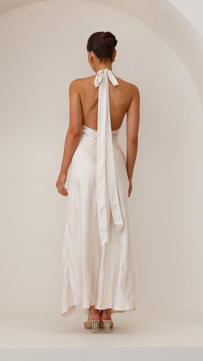 Load image into Gallery viewer, Amalia Maxi Dress - Champagne - Billy J
