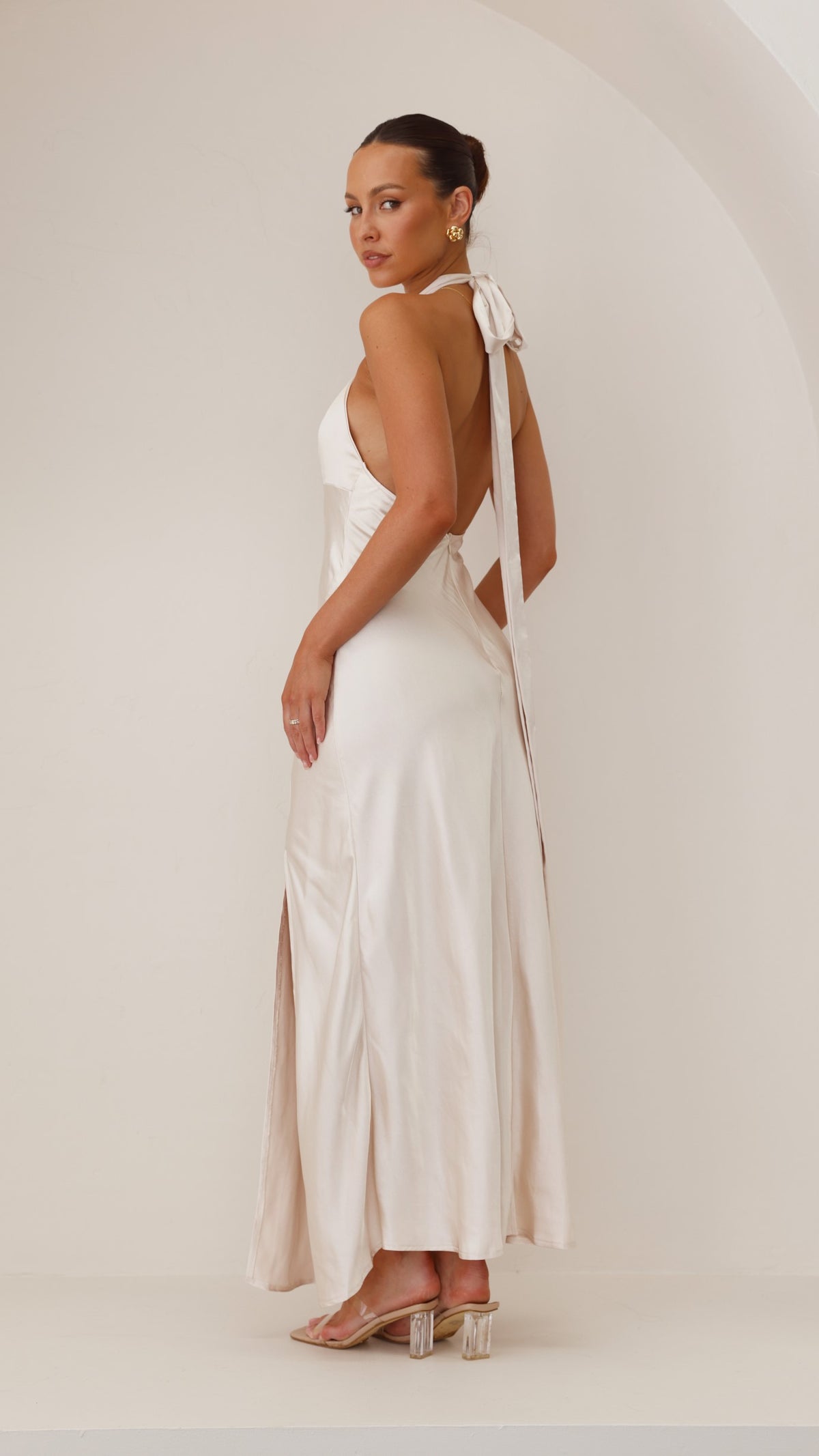 amelia maxi dress billy j Amalia Maxi Dress - Champagne - Buy Women's Dresses