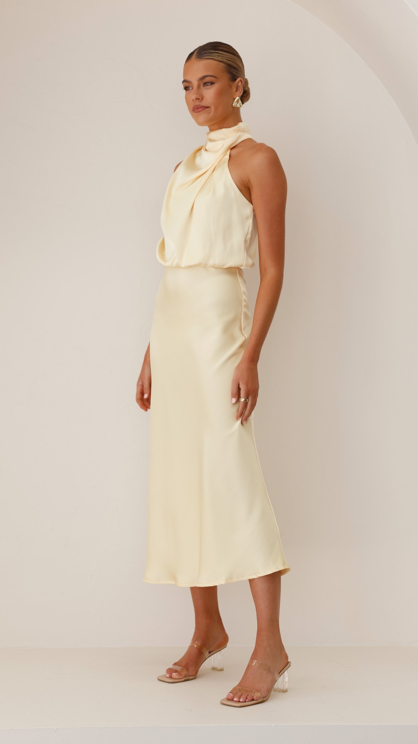 Esther Maxi Dress - Yellow - Billy J