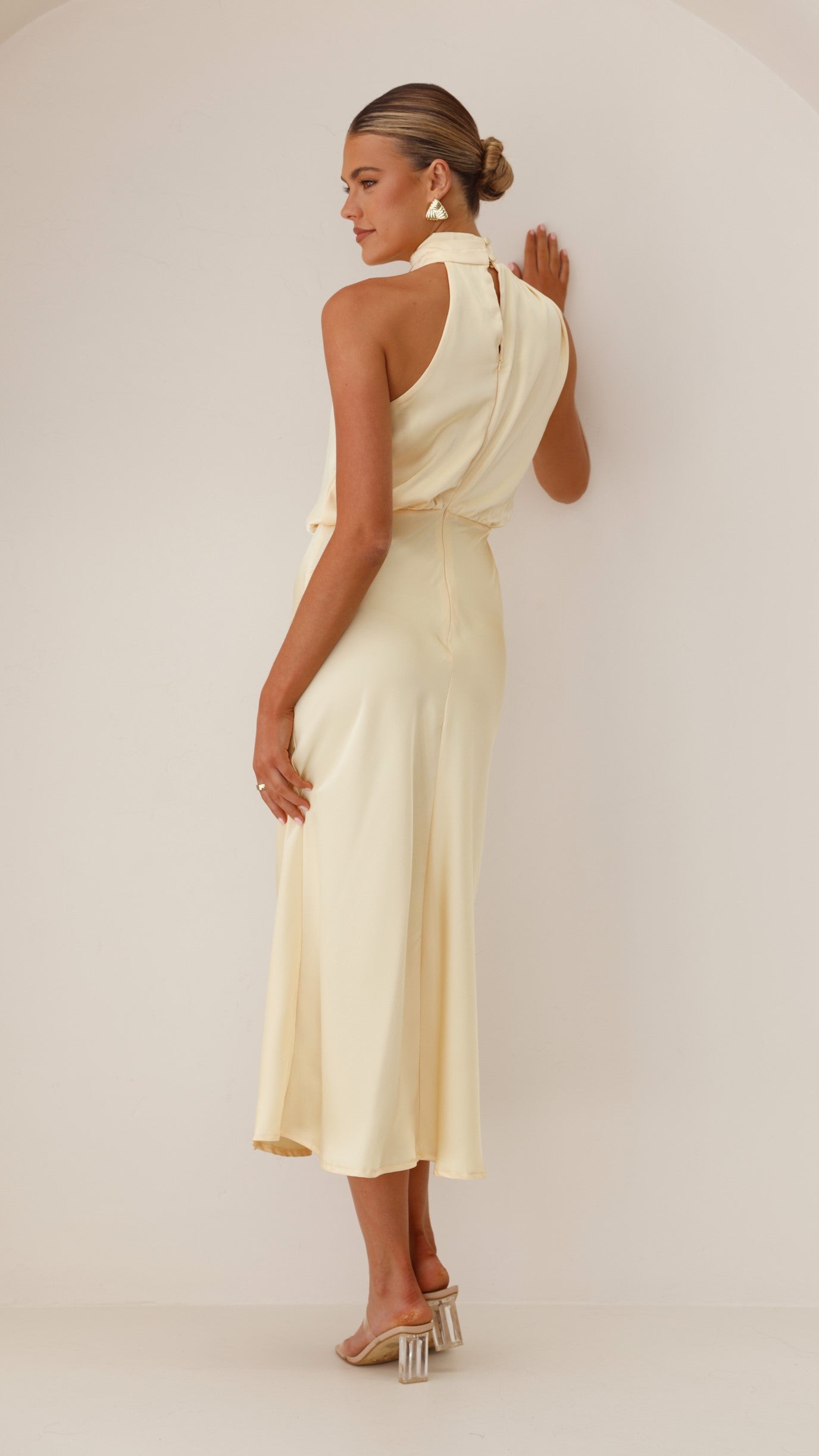 Esther Maxi Dress - Yellow - Billy J