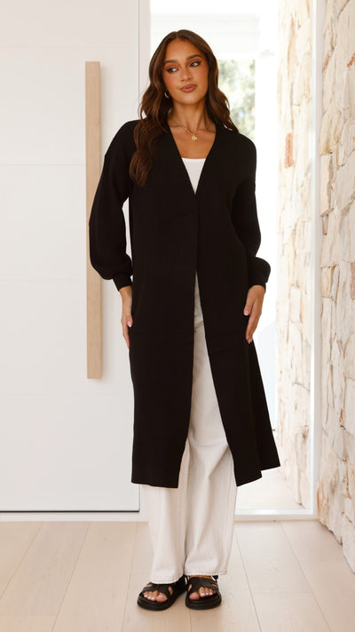 Load image into Gallery viewer, Lola Cardigan - Black - Billy J
