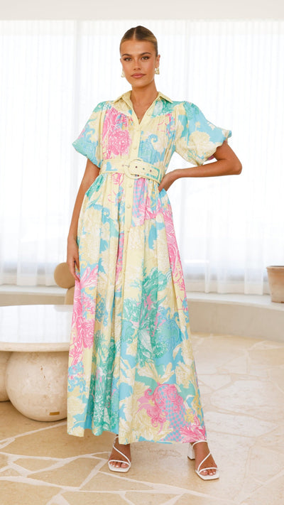 Load image into Gallery viewer, Milan Maxi Dress - Sun Kissed Summer - Billy J
