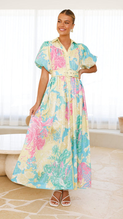 Load image into Gallery viewer, Milan Maxi Dress - Sun Kissed Summer - Billy J
