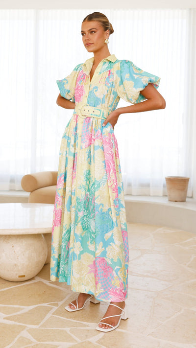 Load image into Gallery viewer, Milan Maxi Dress - Sun Kissed Summer - Billy J
