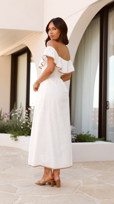 Load image into Gallery viewer, Ohela Maxi Dress - Off White - Billy J
