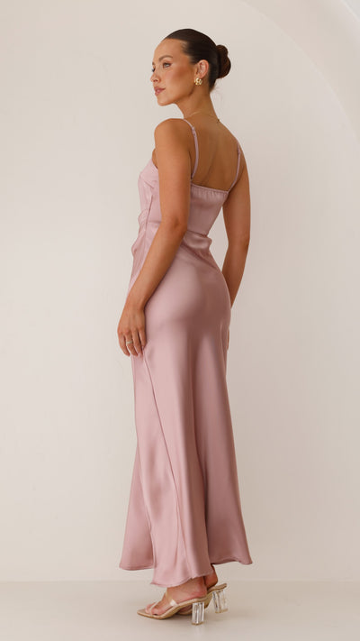 Load image into Gallery viewer, Ilana Maxi Dress - Dusty Pink - Billy J
