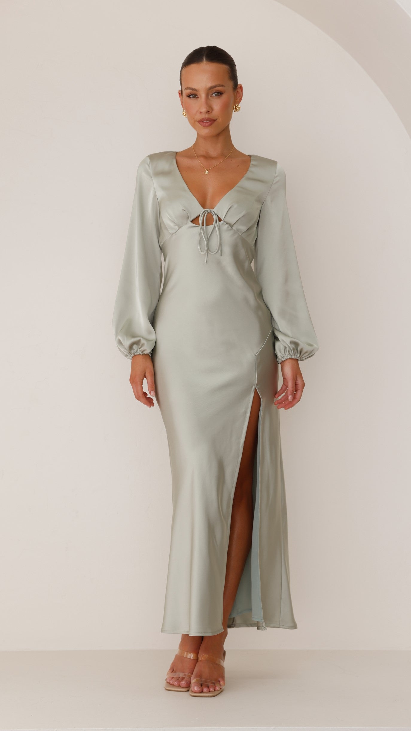 Brigitte Maxi Dress - Sage - Billy J