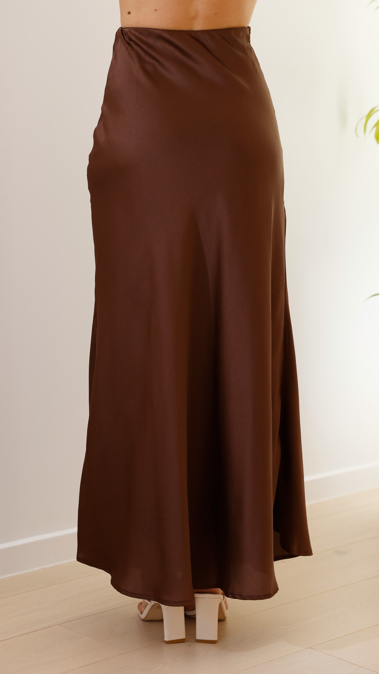 Maceo Maxi Skirt - Brown