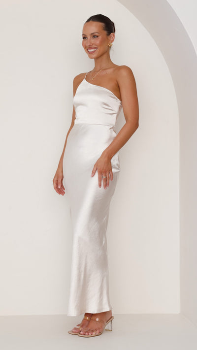 Load image into Gallery viewer, Margot Maxi Dress - Champagne - Billy J
