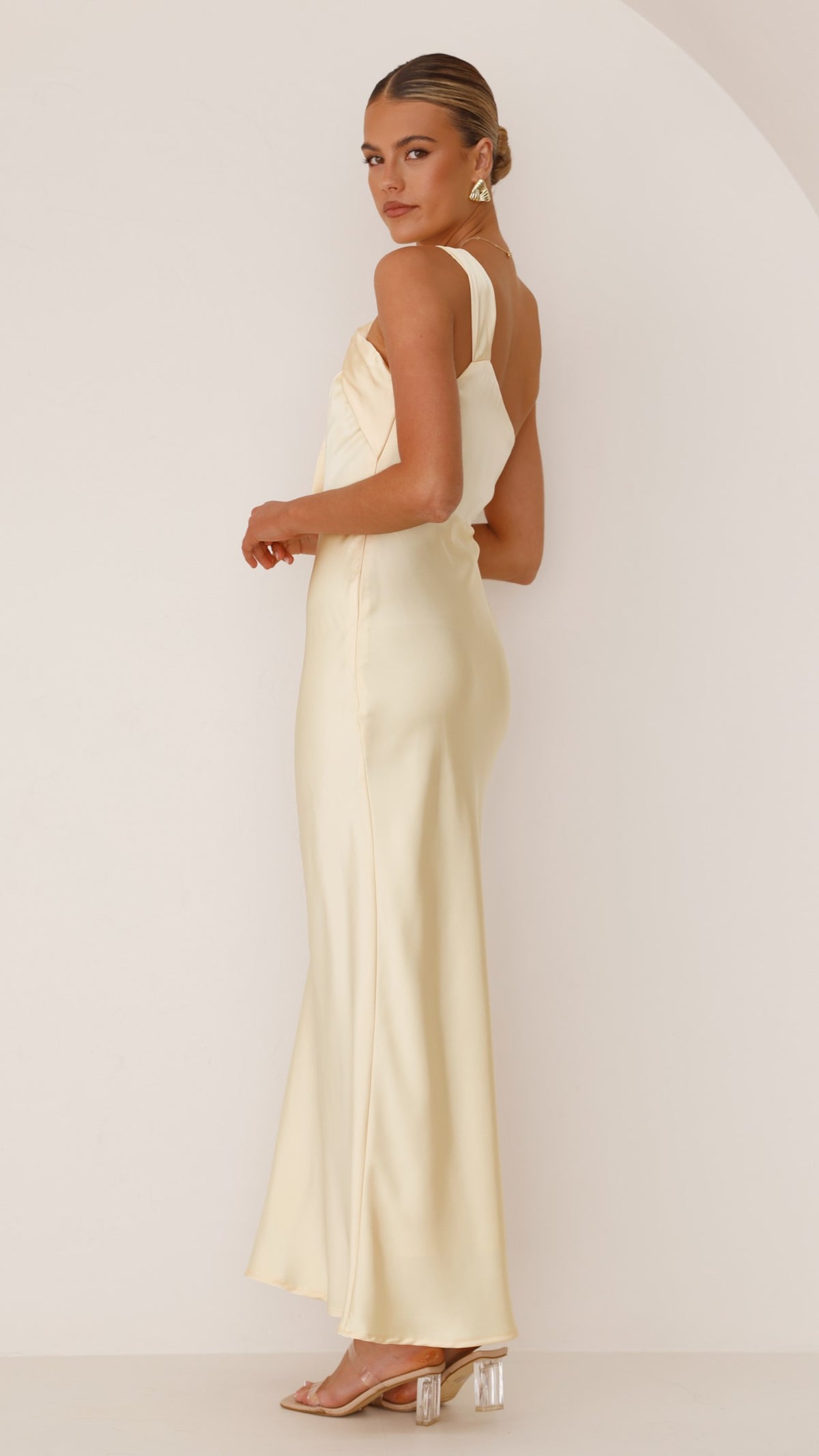 Greta Maxi Dress - Lemon - Buy Women's Dresses