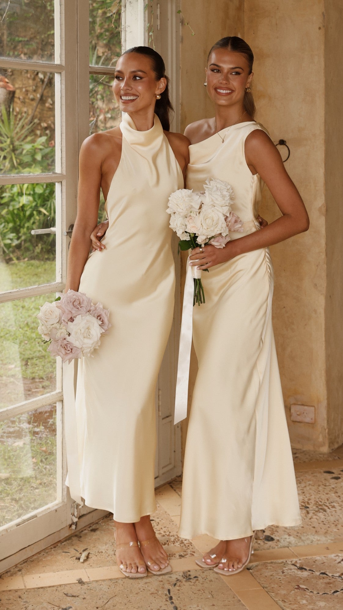 Gigi Maxi Dress - Lemon - Billy J