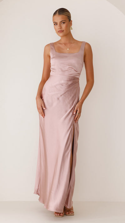 Load image into Gallery viewer, Alaria Maxi Dress - Dusty Pink - Billy J
