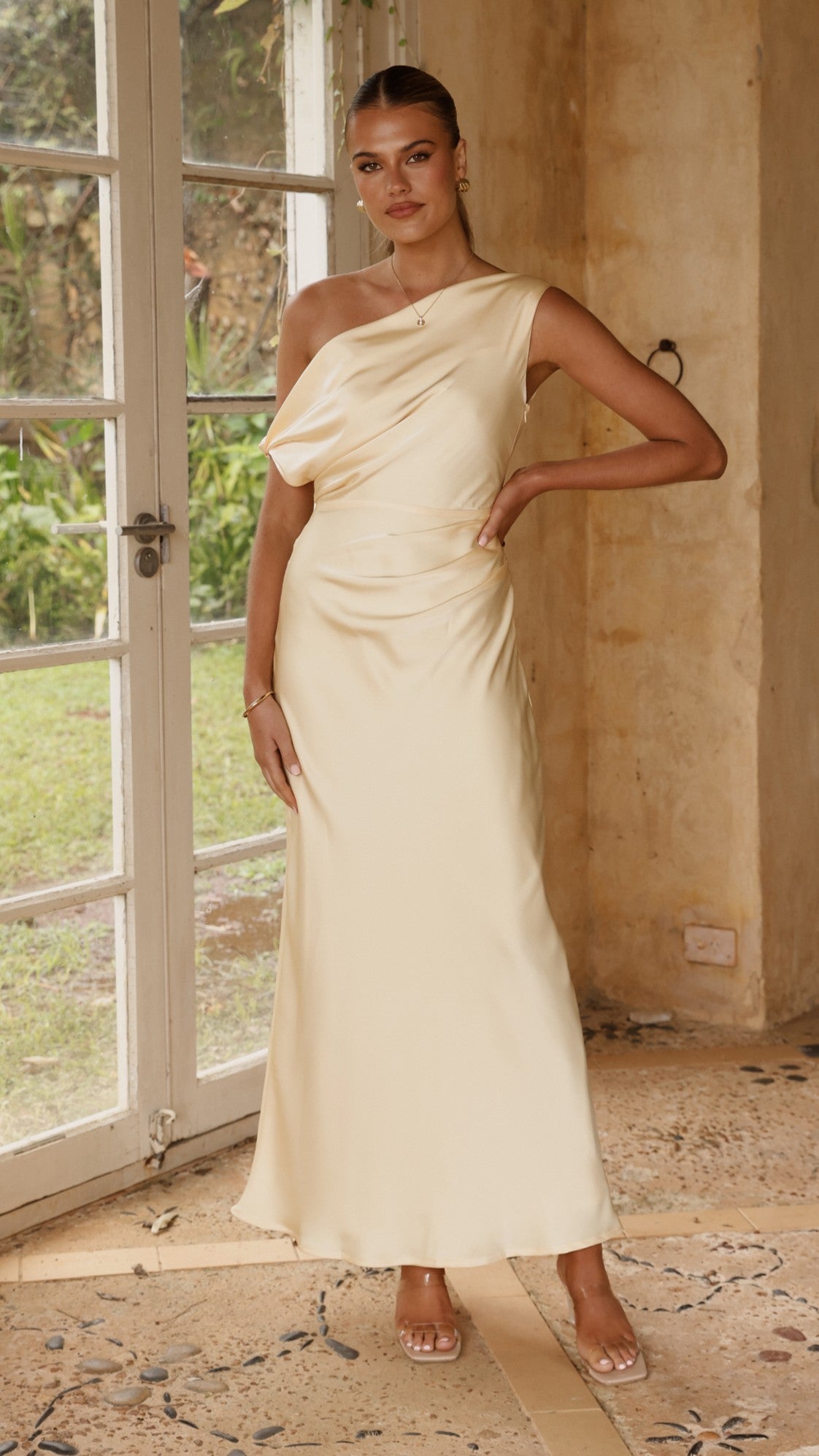 Gigi Maxi Dress - Lemon - Billy J
