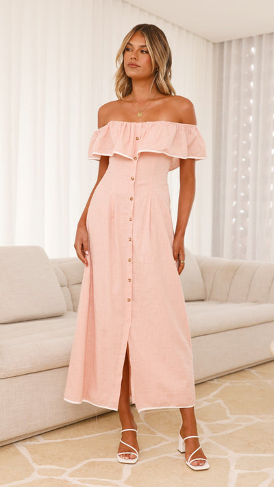 Load image into Gallery viewer, Ohela Maxi Dress - Blush - Billy J
