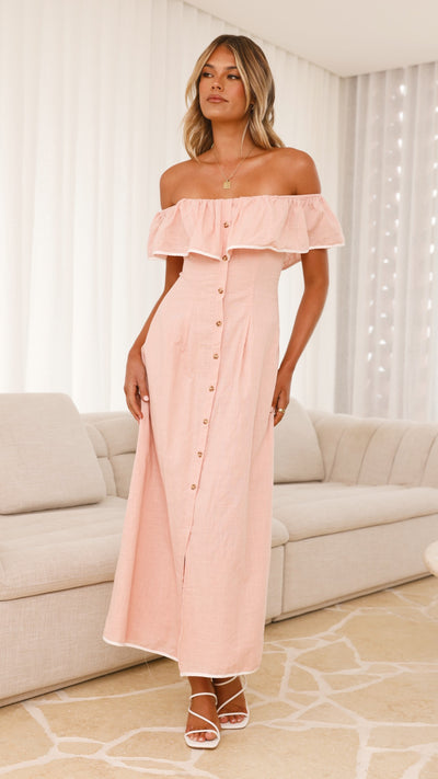 Load image into Gallery viewer, Ohela Maxi Dress - Blush - Billy J
