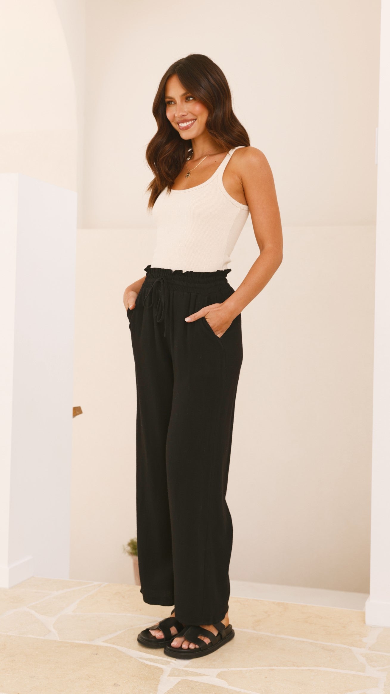 Sylvie Pants - Black - Billy J