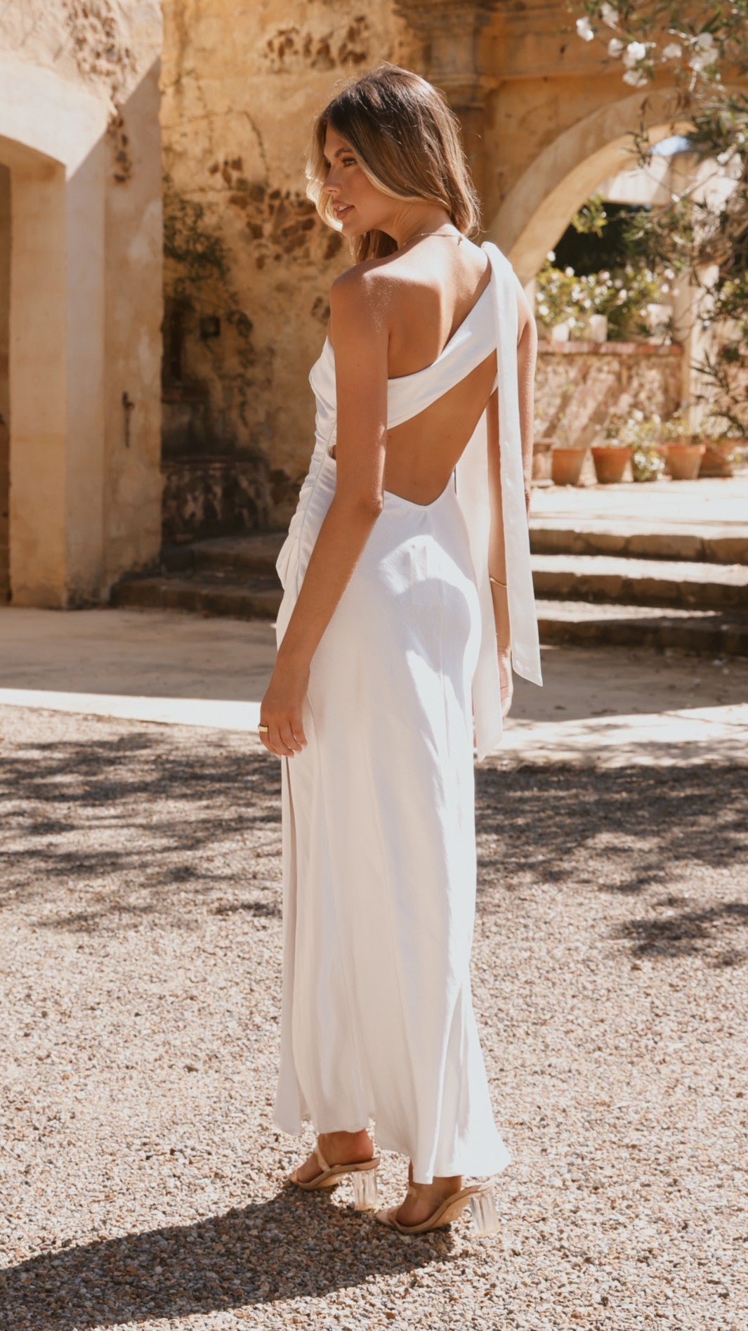 billy j one shoulder maxi dress Halle One Shoulder Maxi Dress - Ivory - Buy Women's Dresses