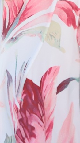 Oasis One Shoulder Jumpsuit - Pink Floral - Billy J