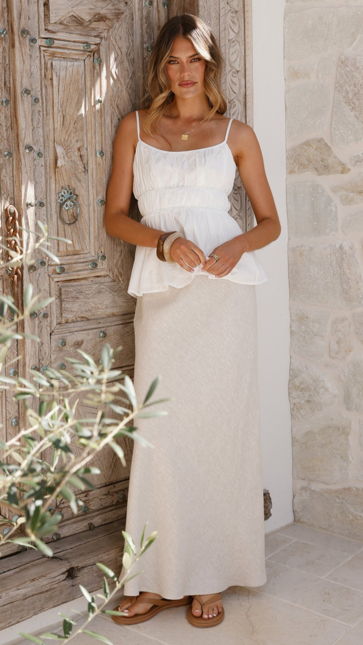 Piper Top - White - Billy J