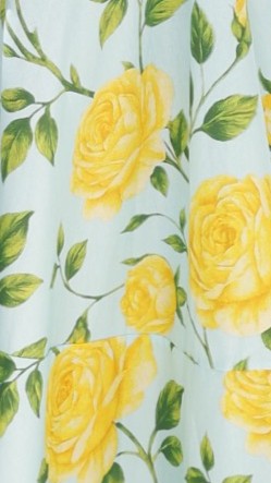 Kaethe Maxi Dress - Lemon/Aqua Floral - Billy J