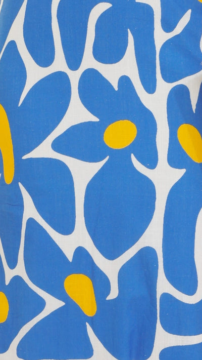 Load image into Gallery viewer, Danae Mini Dress - Blue Daisy
