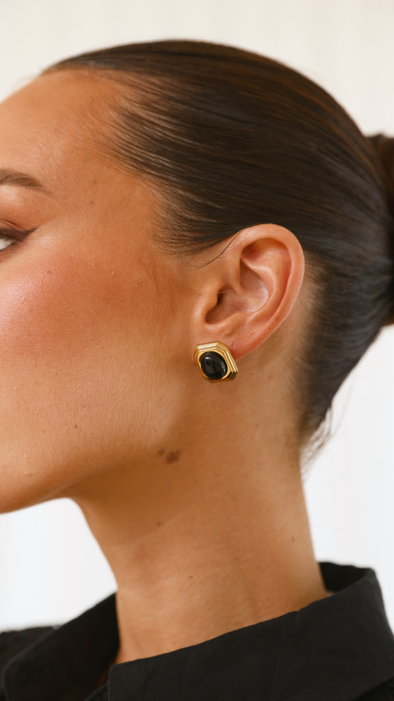 Sylvie Earrings - Gold - Billy J