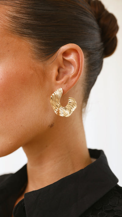 Load image into Gallery viewer, Sunray Earrings - Gold - Billy J
