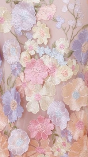 Marigold Maxi Dress - Pink Floral - Billy J