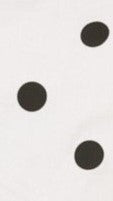 Lys Mini Dress - White/Black Spot - Billy J