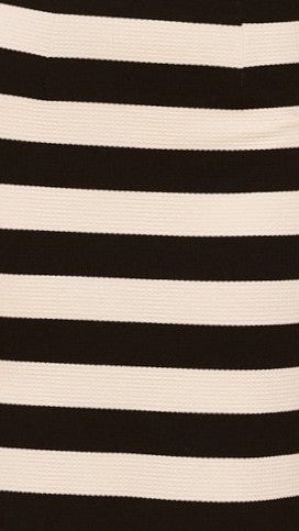 Tarron One Shoulder Maxi Dress - Black/White - Billy J