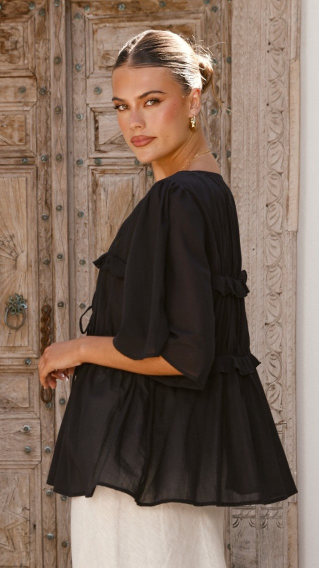 Raya Top - Black - Billy J