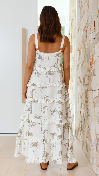 Load image into Gallery viewer, Zaide Maxi Dress - Bangalow Print - Billy J
