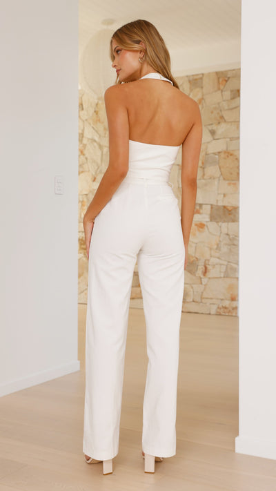 Load image into Gallery viewer, Ruia Pants - White - Billy J
