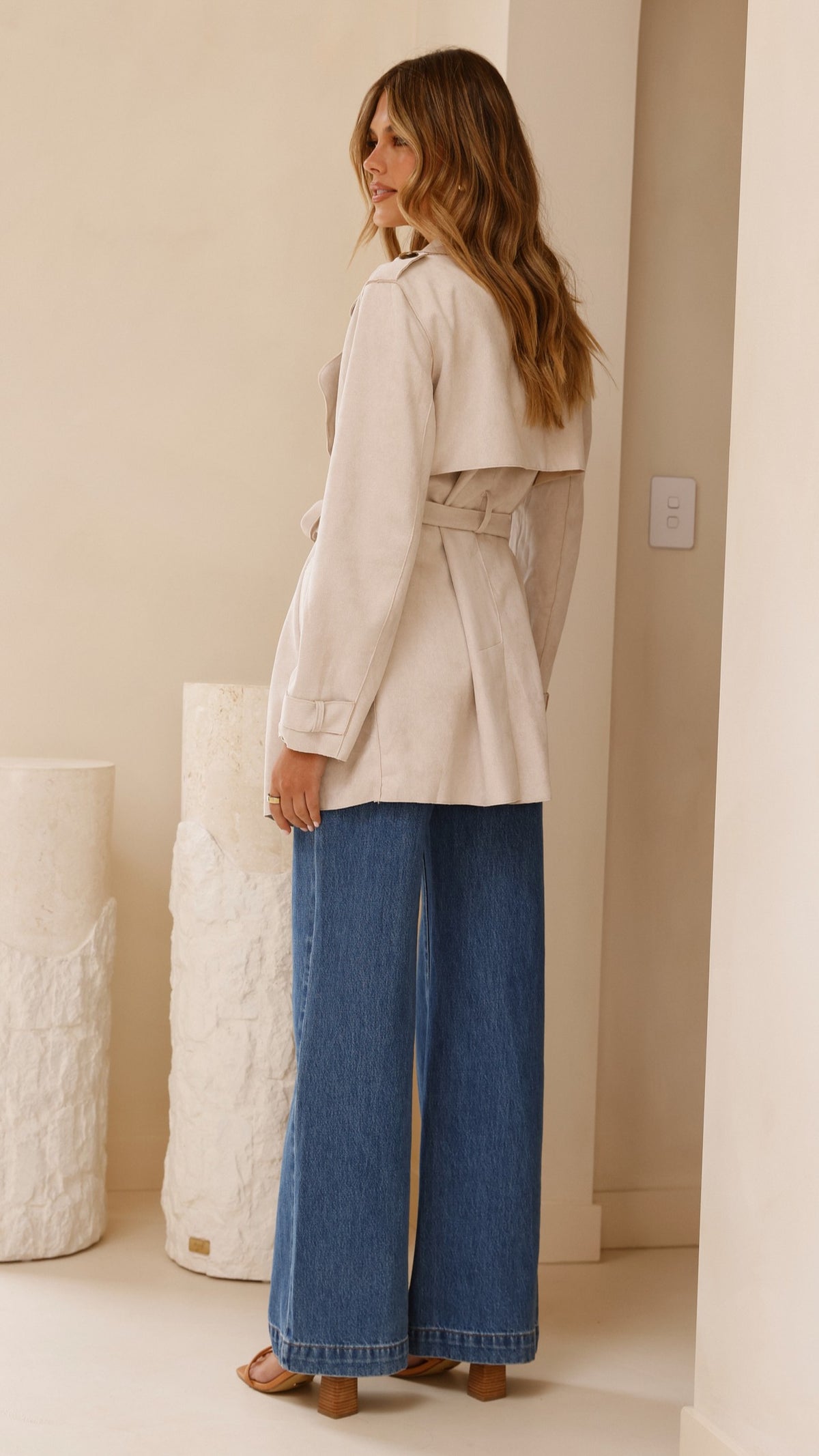 Jaya Coat - Natural - Billy J