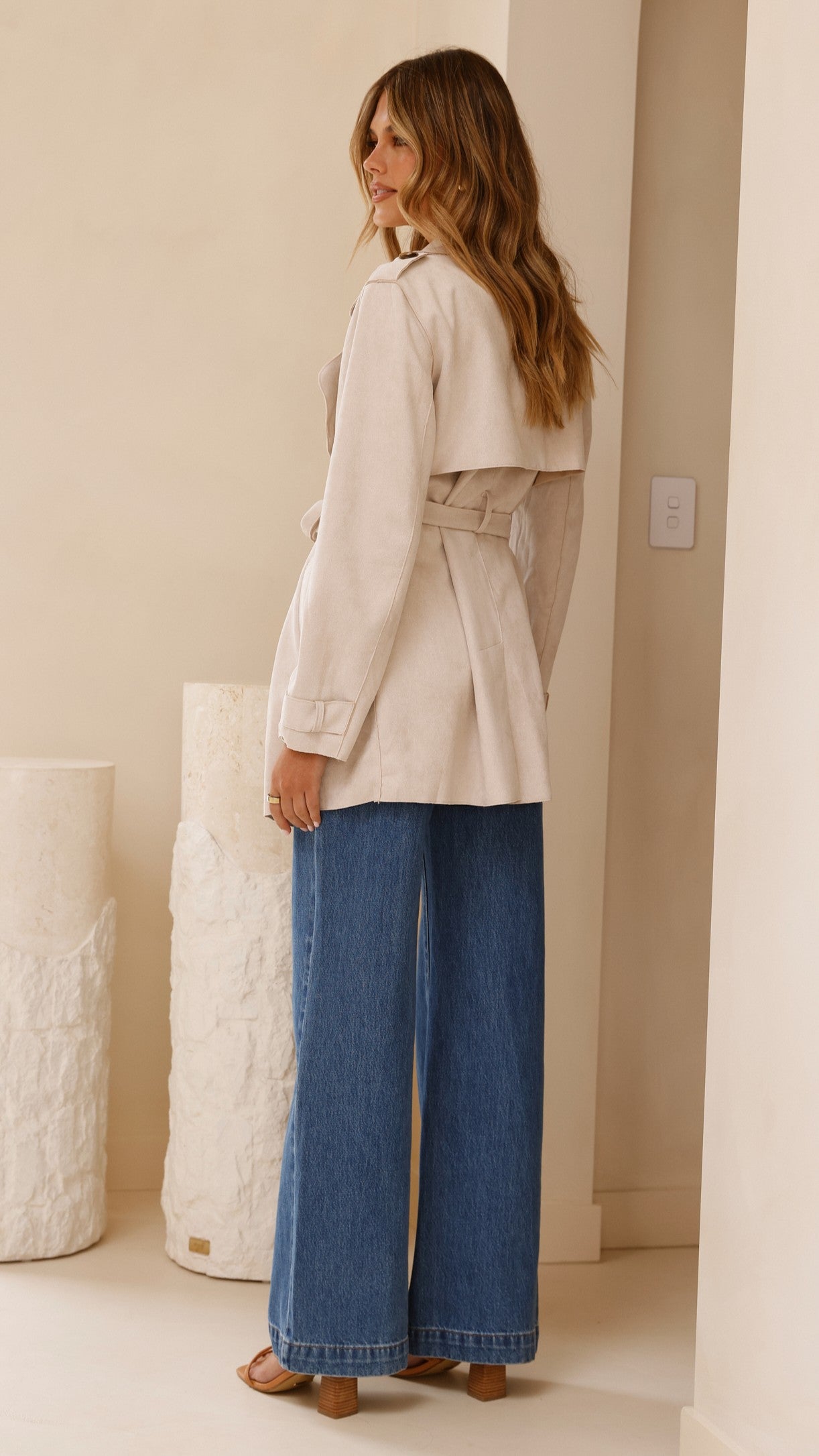 Jaya Coat - Natural - Billy J