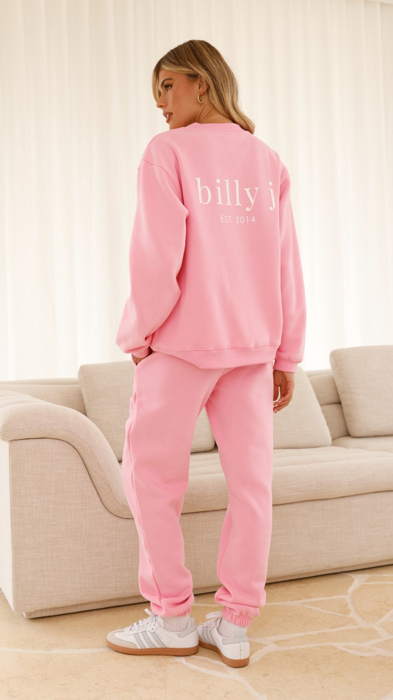 Billy J Trackie Pants - Pink - Billy J