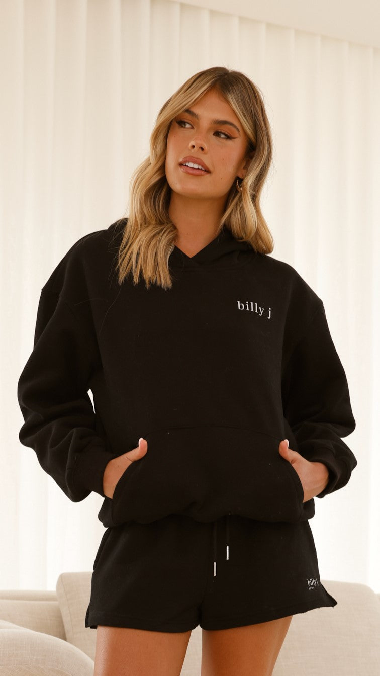 Billy J Hoodie - Black - Billy J