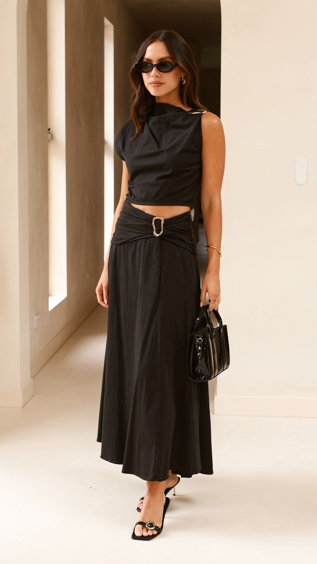 Delphine Top - Black - Billy J