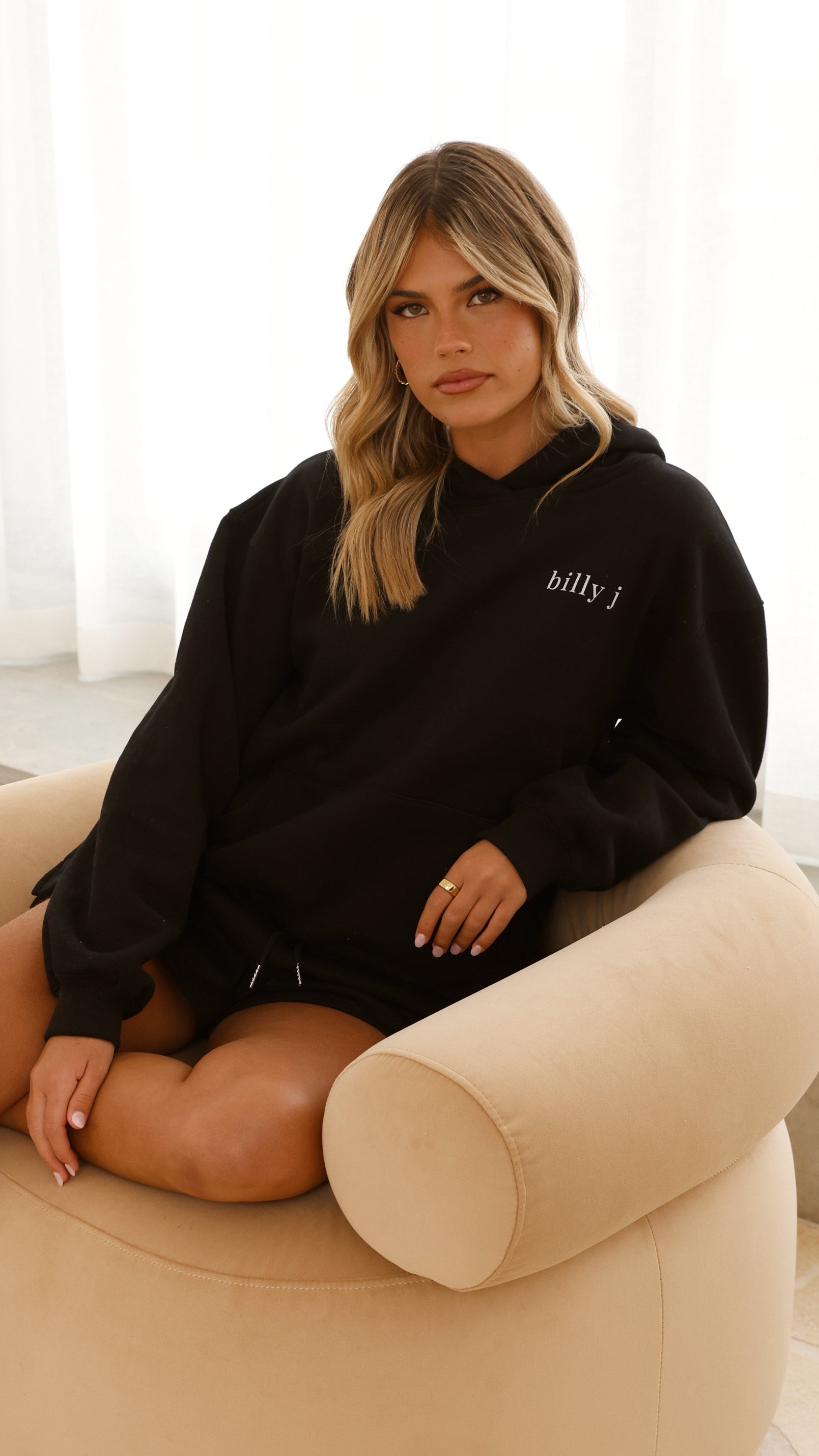 Billy J Hoodie - Black - Billy J